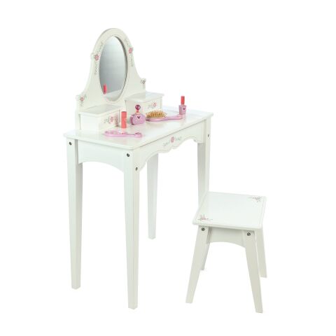 Tidlo Wooden cosmetic table white