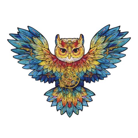 RoboTime Wooden puzzle Owl