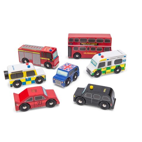 Le Toy Van Set of London cars