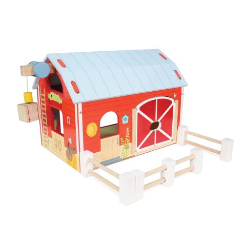 Le Toy Van Barn Red