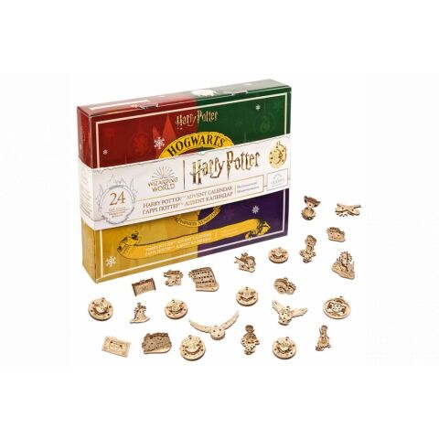 Ugears 3D Wooden Mechanical Puzzle Harry Potter - Advent Calendar
