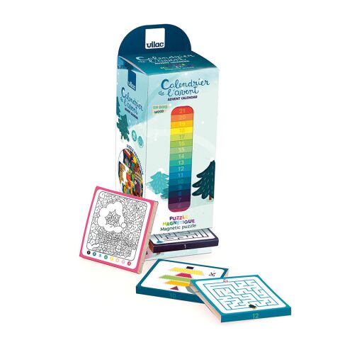 Vilac Advent calendar magnetic puzzle