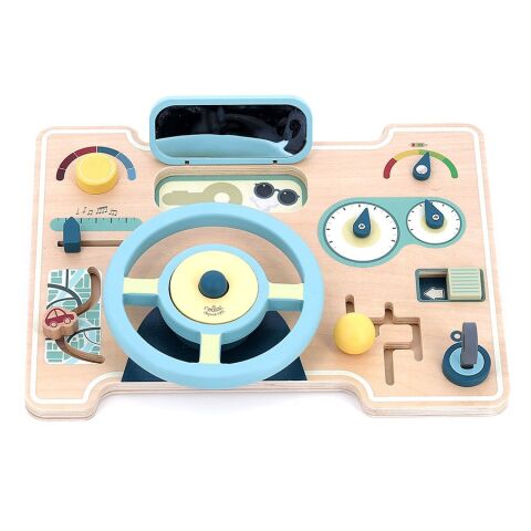 Vilac Activity board Dashboard with steering wheel