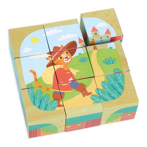 Vilac Wooden Cubes Stories