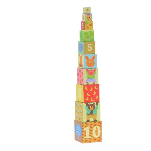 Vilac Folding tower of blocks animals
