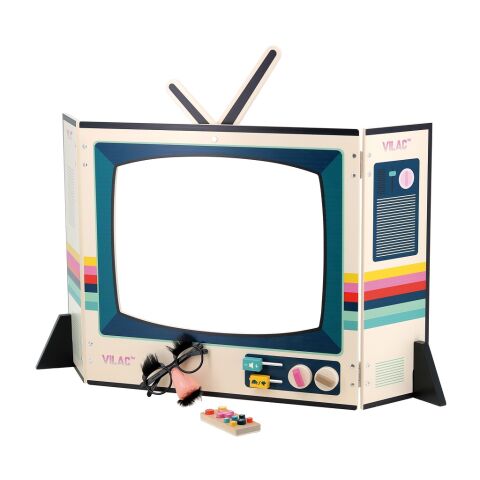 Vilac Wooden theater Retro television