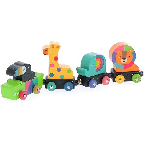 Vilac Colourful animal train Andy Westfac