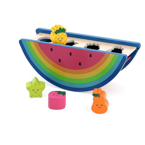 Vilac Melon wooden puzzle Andy Westface