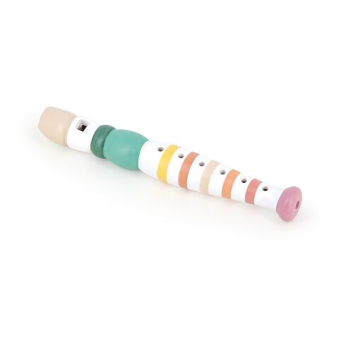 Vilac Wooden multi-coloured striped flute