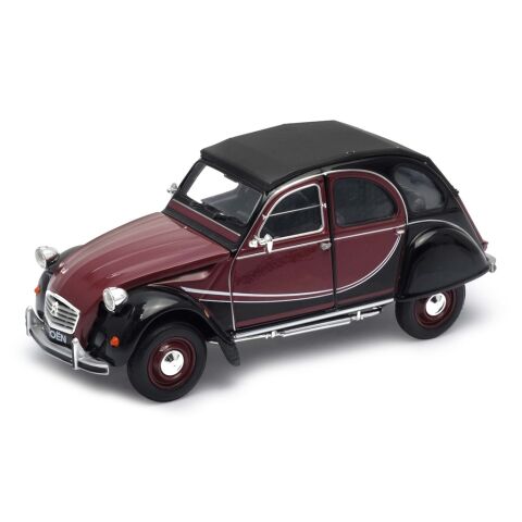 Welly Citroen 2CV 6 Charleston 1:24 Black, Grey