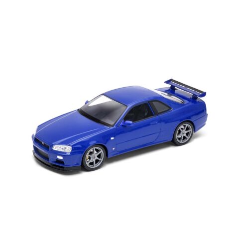 Welly Nissan Skyline GT-R - blue 1:24