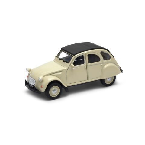 Welly Citroen 2CV Model 1:34 Silver
