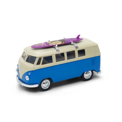 Welly 1963 Volkswagen T1 Bus SURF 1:34 red
