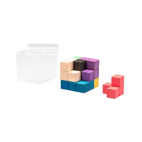 Wissner SOMA cube seven-colour