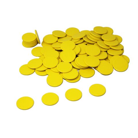 Wissner Tokens yellow 100 pcs