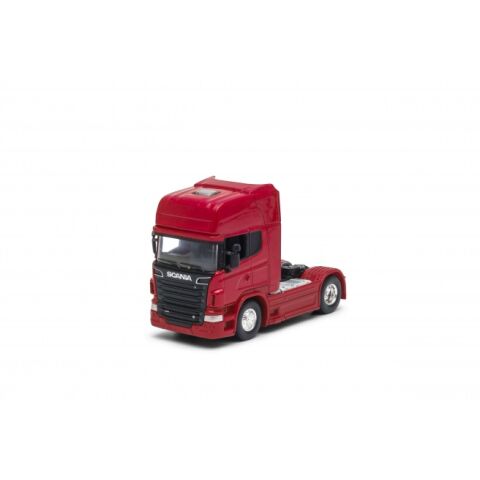Welly Scania V8 R 730 tractor 1:64 yellow