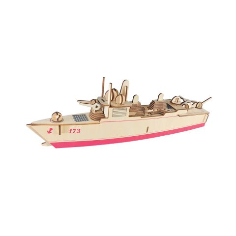Woodcraft Wooden 3D Puzzle Destroyer 052D
