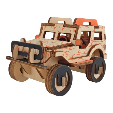 Woodcraft Wooden 3D Puzzle Jeep