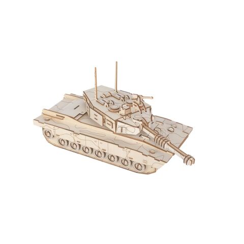 Woodcraft Wooden 3D Puzzle Tank M1 Abrams