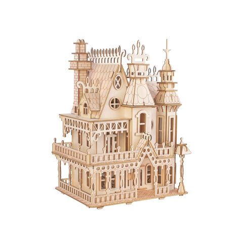 Woodcraft Wooden 3D Puzzle Fantasy Villa