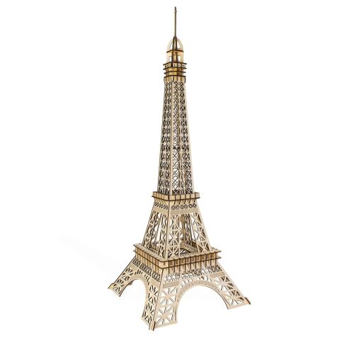 Woodcraft Wooden 3D puzzle Eiffel Tower large