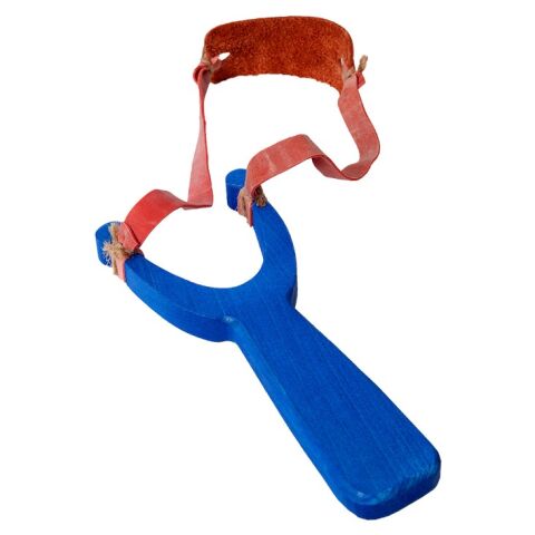 Fauna Wooden slingshot blue