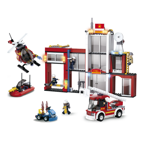 Sluban Firefighters M38-B0631 Headquarters