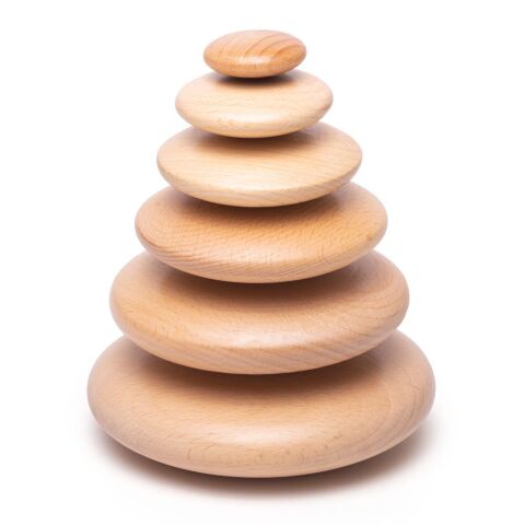 Bigjigs Baby Pebble Settling Balancing Game
