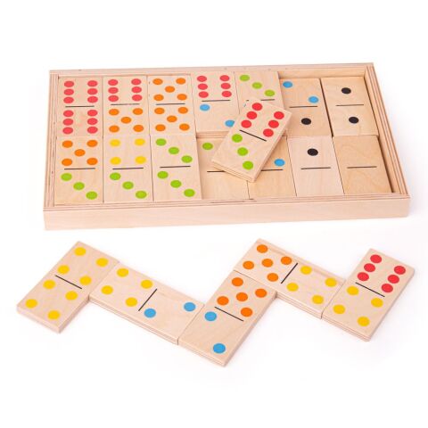 Bigjigs Toys Big wooden dominoes