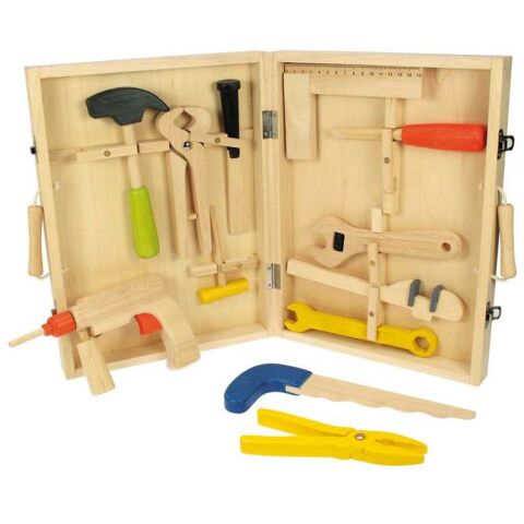 Bigjigs Toys Wooden Toolbox