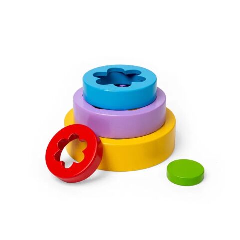 Bigjigs Toys Folding Flower Tower