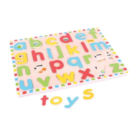Bigjigs Toys Little English alphabet with pictures