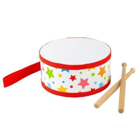 Bigjigs Toys Wooden drum stars