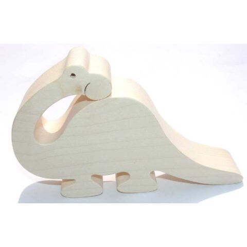 Fauna Wooden animal Brontosaurus