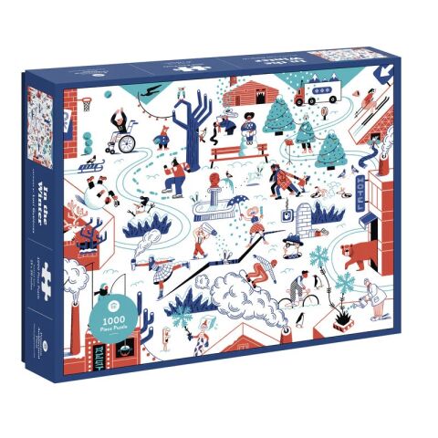 Chronicle Books Winter Puzzle 1000 pieces