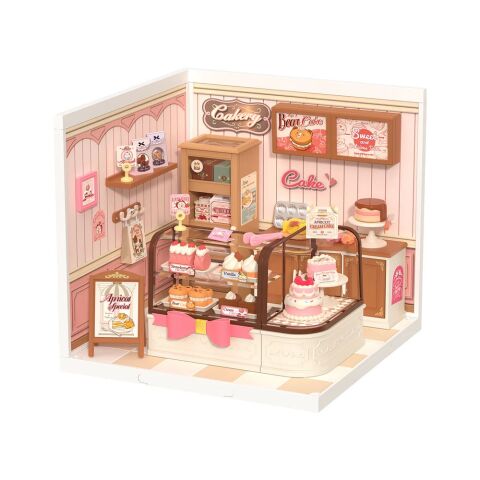 RoboTime 3D wooden jigsaw puzzle Miniature House Tasty Confectionery