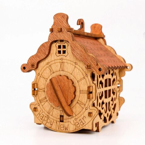 iDventure Happy New Year 3D Wooden Jigsaw Puzzle