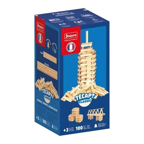 Jeujura Wooden construction kit Técap Classic 100 pieces