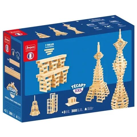 Jeujura Wooden construction kit Técap 3XL 300 pieces