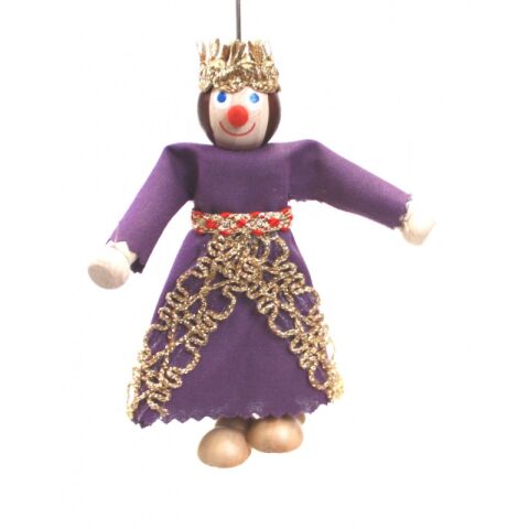 Gerlich Wooden Puppet Queen Elizabeth