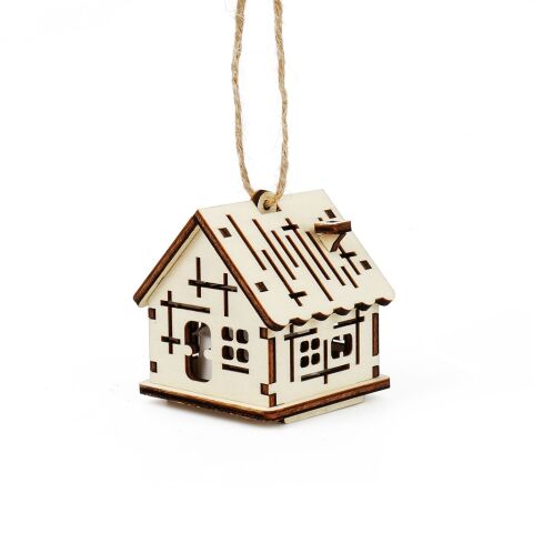 Kúzlo dreva Little House with Cross Motif