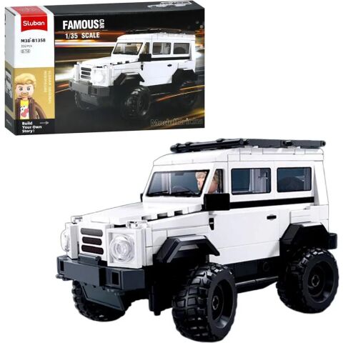 Sluban Model Bricks M38-B1358 G-Class Off-Road in 1:35 scale