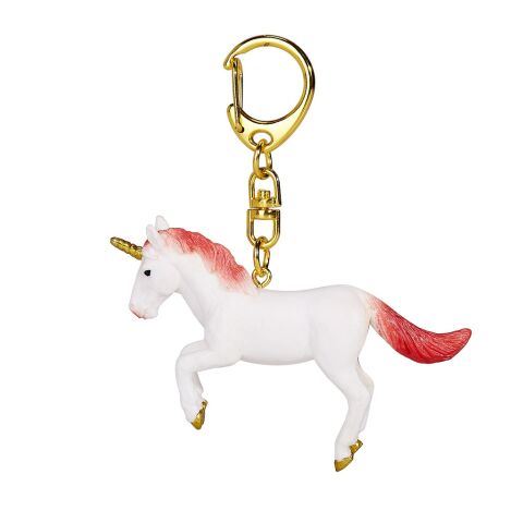 Mojo Keychain Unicorn in jump red