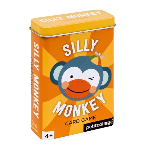 Petit Collage Cards in a box silly monkey