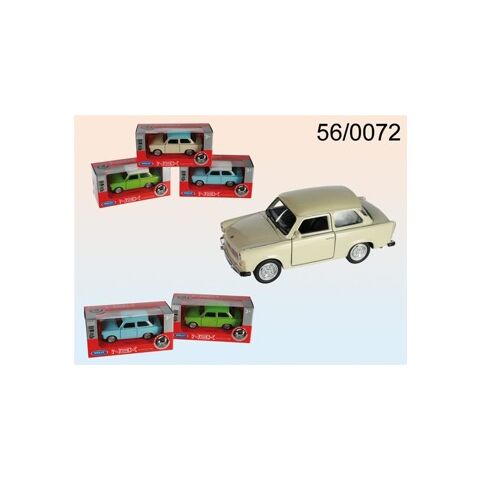 Welly - Trabant 601 1:34 with white roof blue