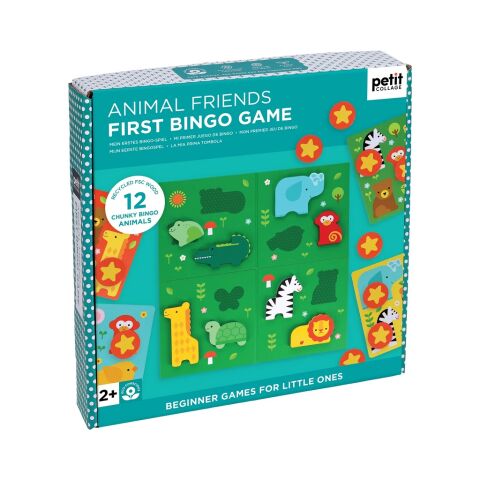 Petit Collage My First Bingo Game Animal Friends