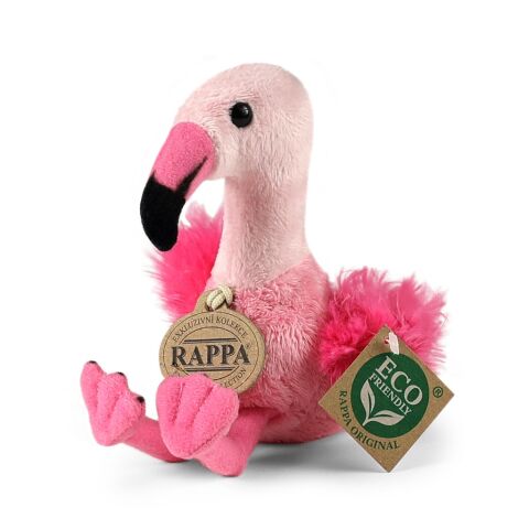 Rappa Plush flamingo 15 cm ECO-FRIENDLY