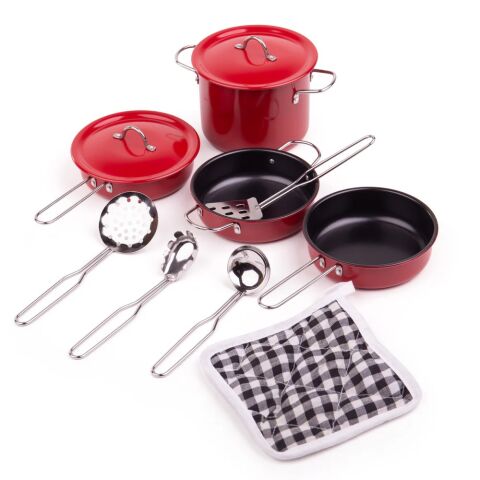 Tidlo Set of dishes burgundy