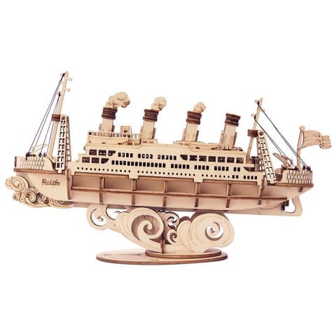 RoboTime 3D wooden puzzle Ocean liner