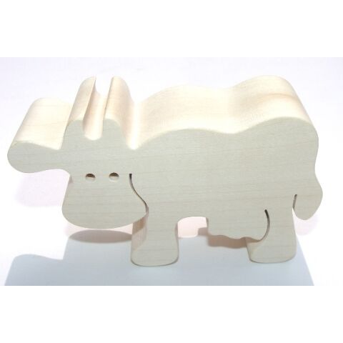 Fauna Wooden animal cow